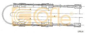 Трос ручного гальма Cofle 1701.6