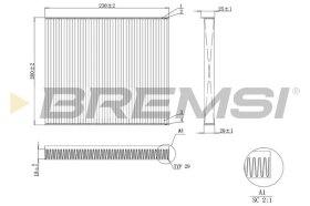 Фільтр салону Bremsi fc0079c