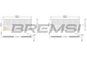 Фільтр салону Bremsi fc1529