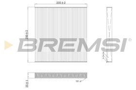 Фильтр салона Bremsi fc0082