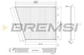 Фільтр салону Bremsi fc0991
