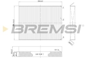 Фільтр салону Bremsi fc0978c