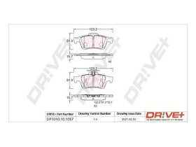 Тормозные колодки Dr!ve+ dp1010101057