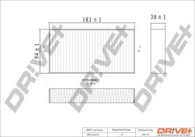 Фильтр салона Dr!ve+ dp1110120353