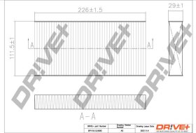 Фильтр салона Dr!ve+ dp1110120090