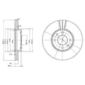 Тормозной диск Dr!ve+ dp1010110830