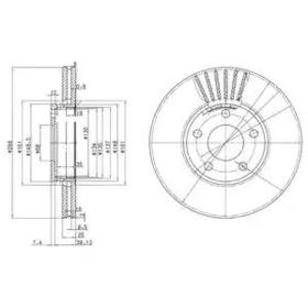 Тормозной диск Dr!ve+ dp1010110599
