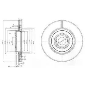 Тормозной диск Dr!ve+ dp1010110385