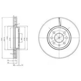 Тормозной диск Dr!ve+ dp1010110417