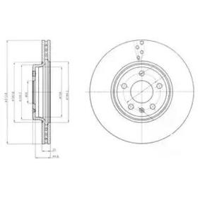 Тормозной диск Dr!ve+ dp1010110619