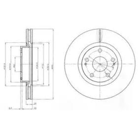 Тормозной диск Dr!ve+ dp1010110506