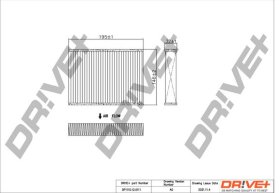 Фильтр салона Dr!ve+ dp1110120111