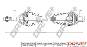 Полуось Dr!ve+ dp2110100449
