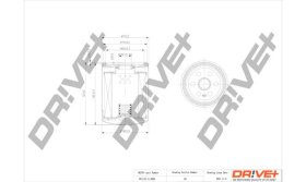 Оливний фільтр Dr!ve+ dp1110110284