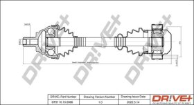 Полуось Dr!ve+ dp2110100066