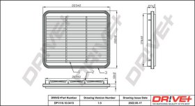 Повітряний фільтр Dr!ve+ dp1110100415