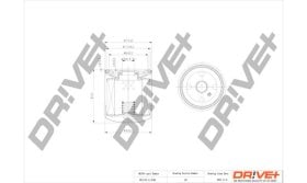 Оливний фільтр Dr!ve+ dp1110110140