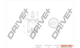 Масляный фильтр Dr!ve+ dp1110110161