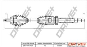 Полуось Dr!ve+ dp2110101024