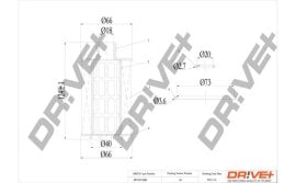 Масляный фильтр Dr!ve+ dp1110110333