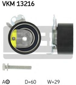 Натяжний ролик ременя ГРМ SKF VKM 13216
