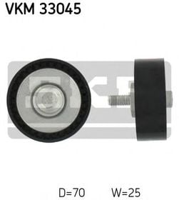 Обводной ролик поликлинового ремня SKF VKM 33045