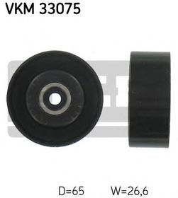 Обводной ролик поликлинового ремня SKF VKM 33075