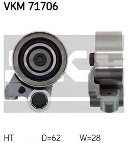 Натяжний ролик ременя ГРМ SKF VKM 71706