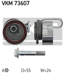 Натяжной ролик ремня ГРМ SKF VKM 73607