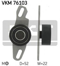 Натяжной ролик ремня ГРМ SKF VKM 76103