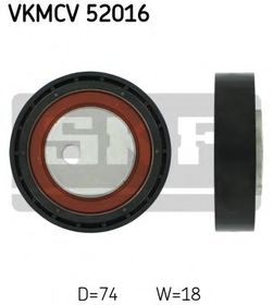 Обводной ролик поликлинового ремня SKF VKMCV 52016