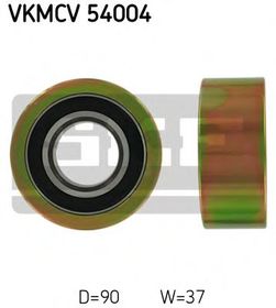 Обводной ролик поликлинового ремня SKF VKMCV 54004