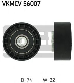 Обводной ролик поликлинового ремня SKF VKMCV 56007