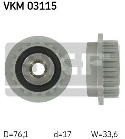 Муфта генератора SKF VKM 03115