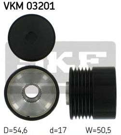 Муфта генератора SKF VKM 03201