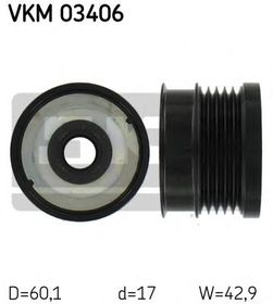 Муфта генератора SKF VKM 03406