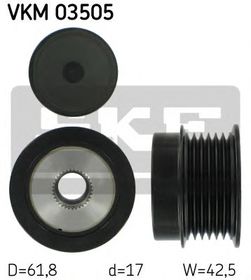 Муфта генератора SKF VKM 03505