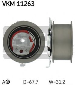 Натяжной ролик ремня ГРМ SKF VKM 11263