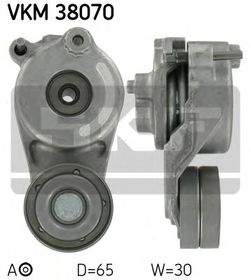 Натяжной ролик поликлинового ремня SKF VKM 38070