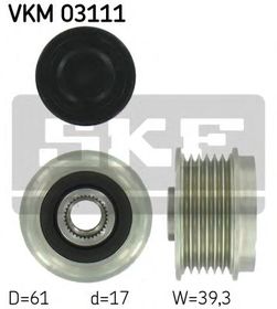 Муфта генератора SKF VKM 03111