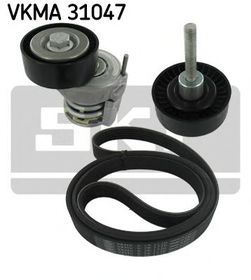 Комплект поликлинового ремня SKF VKMA 31047