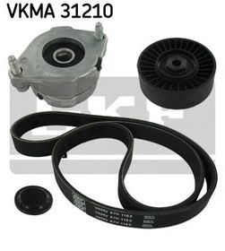 Комплект поликлинового ремня SKF VKMA 31210