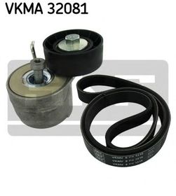 Комплект поликлинового ремня SKF VKMA 32081