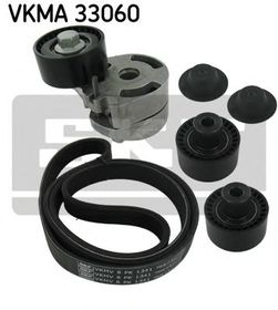 Комплект поликлинового ремня SKF VKMA 33060