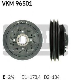 Шків колінчастого вала SKF VKM 96501
