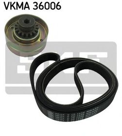 Комплект поликлинового ремня SKF VKMA 36006