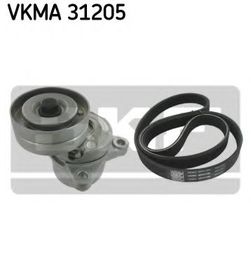 Комплект поликлинового ремня SKF VKMA 31205