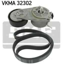 Комплект поликлинового ремня SKF VKMA 32302