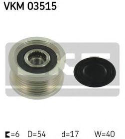 Муфта генератора SKF VKM 03515