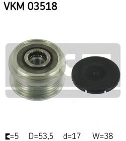 Муфта генератора SKF VKM 03518